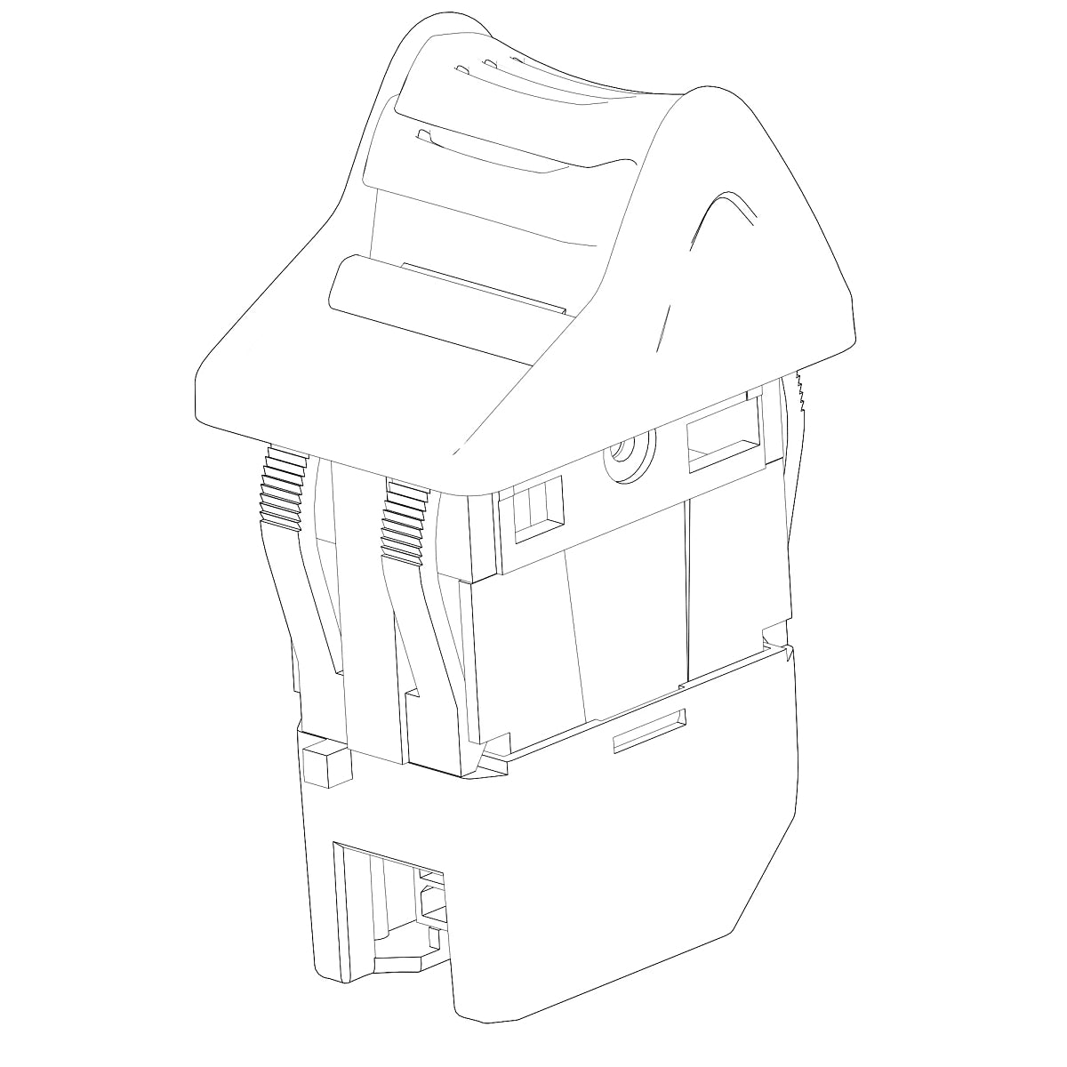 John Deere RE588889: Rear PTO Switch Control