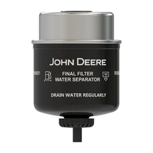 John Deere RE60021: Final Fuel Filter with Drain Plug