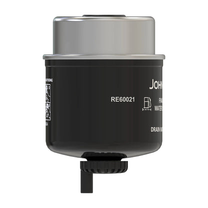 John Deere RE60021: Final Fuel Filter with Drain Plug
