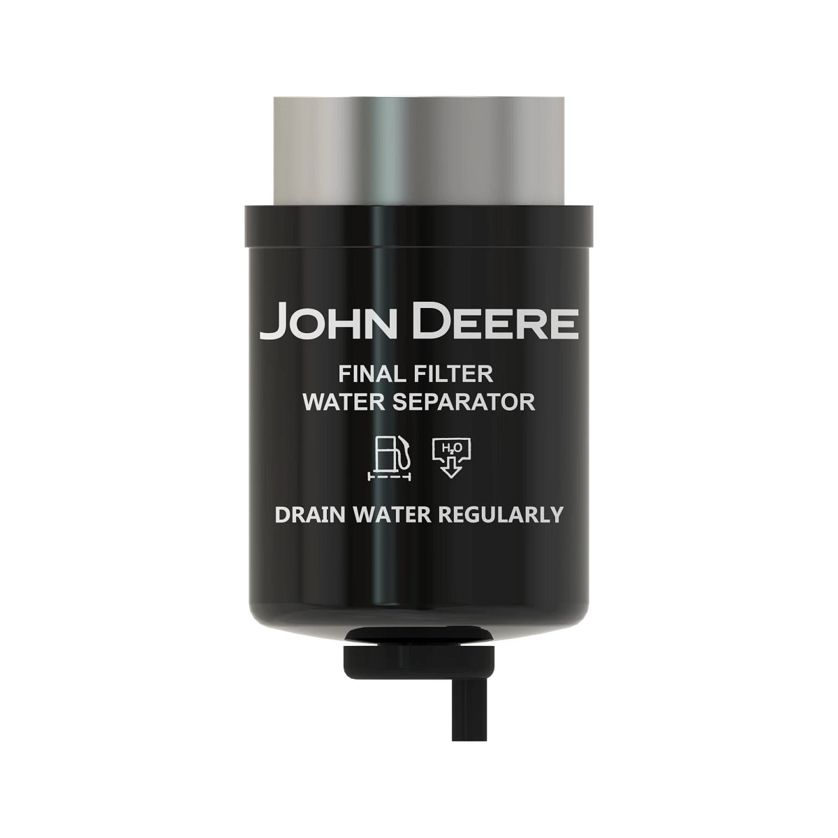 John Deere RE62418: Fuel Filter with Drain Valve