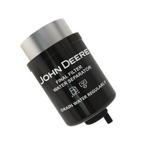 John Deere RE62418: Fuel Filter with Drain Valve