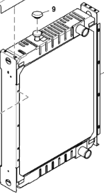 John Deere AXE106005: Radiator