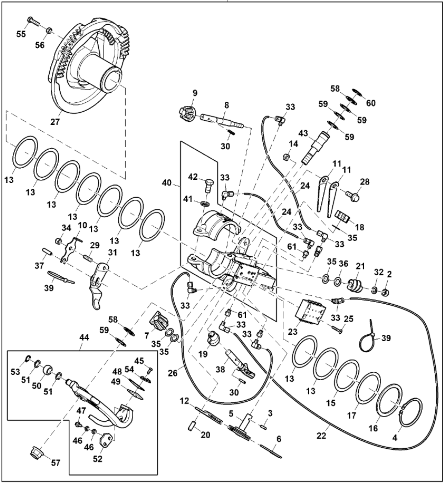 John Deere AE83073: Knotter Assembly