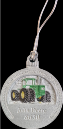 John Deere Limited Edition 2025 Pewter Ornament Collectible