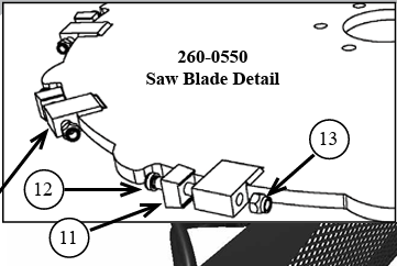 Brown Manufacturing 255-2601: Carbide Overlay Tooth, Flat Bottom