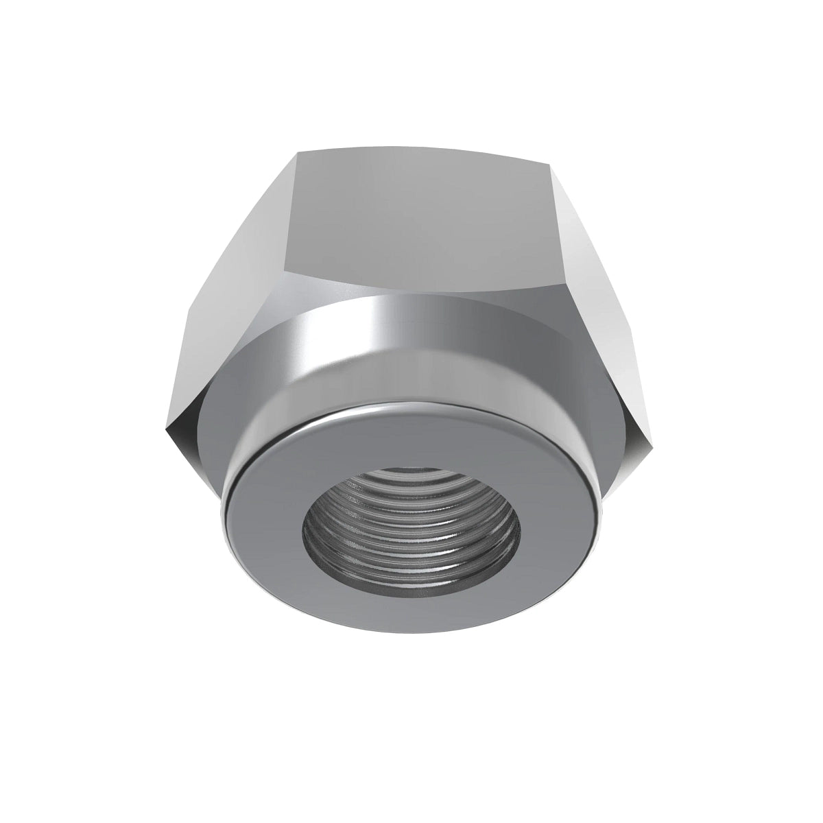 John Deere T11234:  Hexagonal Lock Nut, 3/8"
