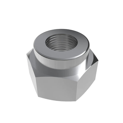 John Deere T11234: Hexagonal Lock Nut, 3/8"