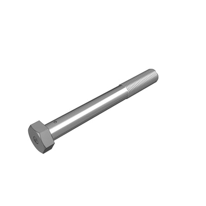 John Deere T255860: Drilled Axis Hexagonal Head Bolt, M20 X 180