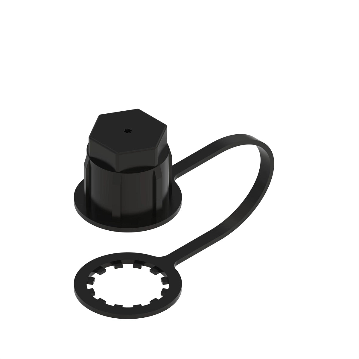 John Deere T354059:  Air Conditioning Compressor Low Side Charge Port High Flow Cap