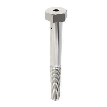 John Deere T368822: Drilled Axis Hexagonal Head Bolt, M20 X 180