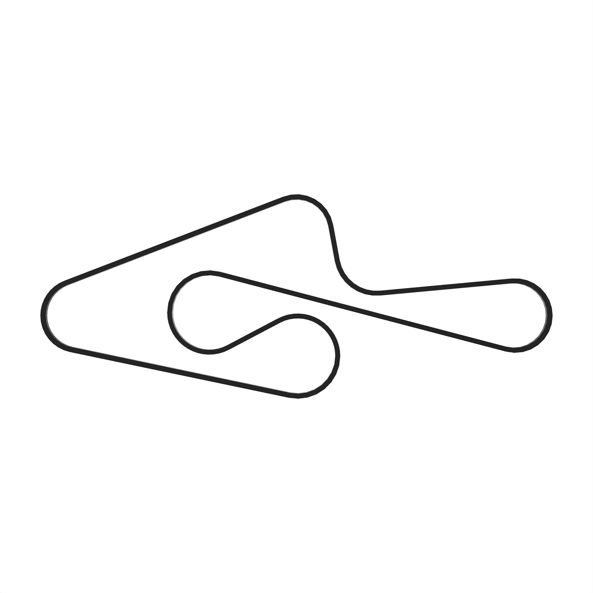 John Deere TCU19900: Mower Drive V-Belt, Effective Length 4459 mm (175.6 inch)
