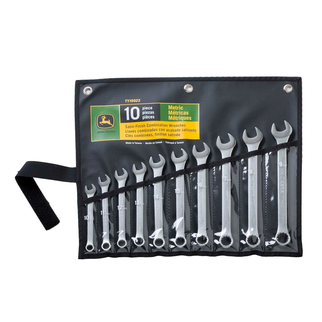 John Deere TY19922: Metric Wrench Set, 10 Pieces