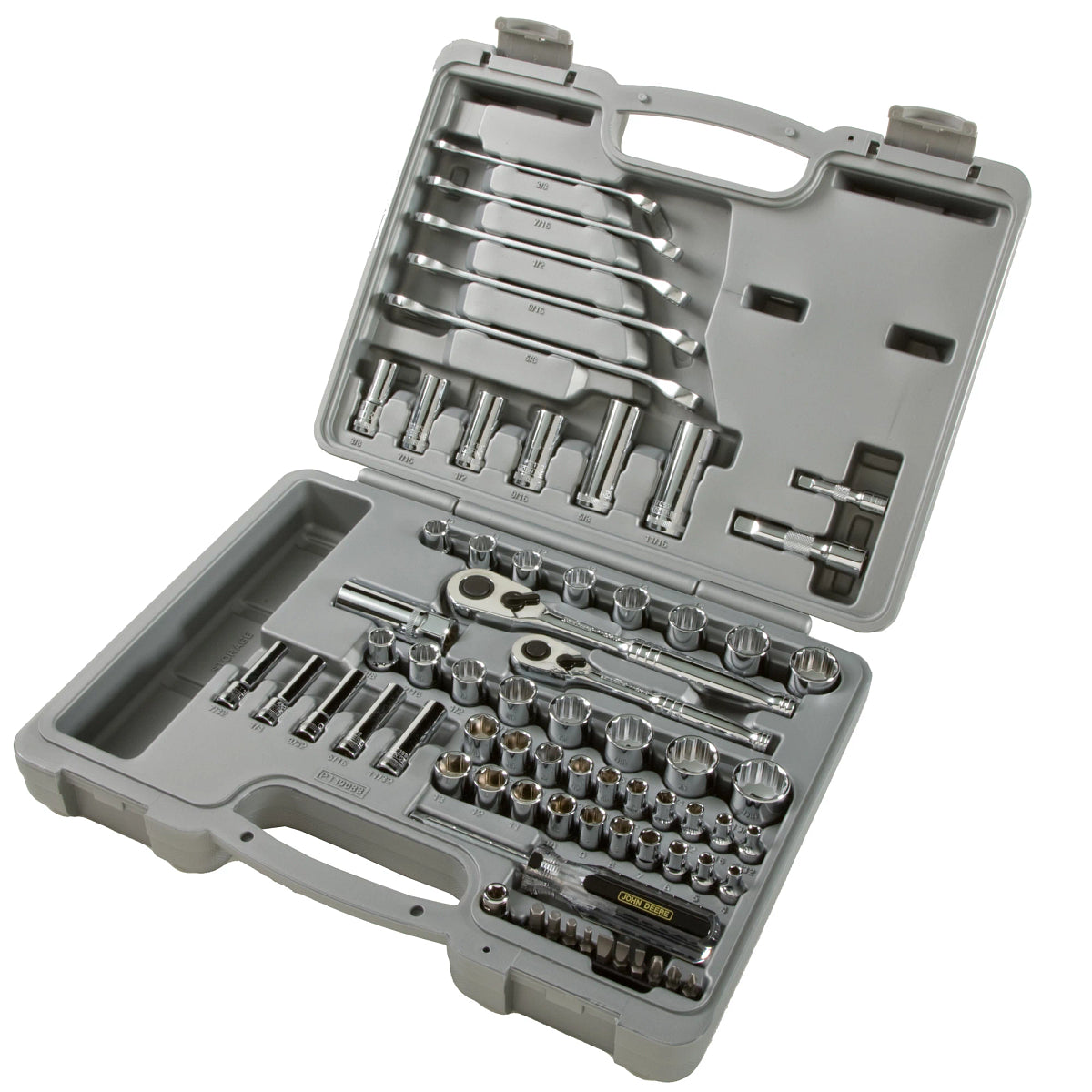John Deere TY19996: 1/4" & 3/8" Drive Socket/Wrench Set