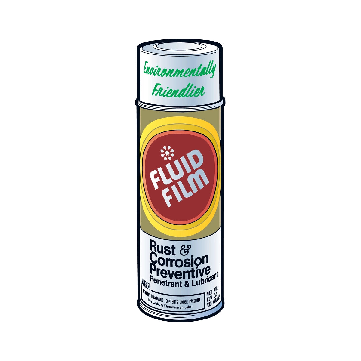 John Deere TY22032:  Fluid Film€š Powerful Rust and Corrosion Prevention, 347.5 ml (11.75 Fluid Oz)