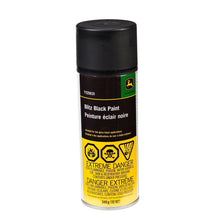 John Deere TY25631:  Black Blitz Spray Paint, 340 gram (12 Oz) Aerosol