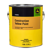 John Deere Construction Yellow Paint Can