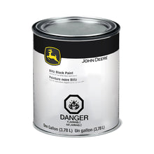 John Deere TY25669: Blitz Black Paint, 3.78 Liter (1 Gallon)