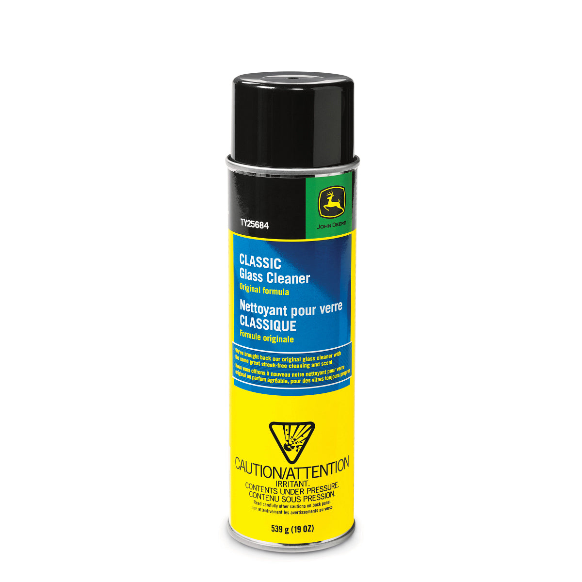 John Deere TY25684: CLASSIC Glass Cleaner, 539 gram (19 Oz)