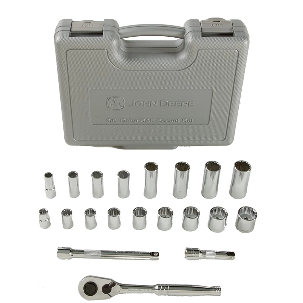 John Deere TY25837: 3/8" Drive SAE Socket Set