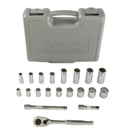 John Deere TY25837: 3/8" Drive SAE Socket Set