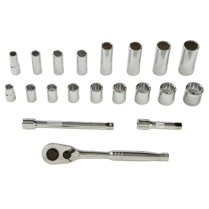John Deere TY25837: 3/8" Drive SAE Socket Set