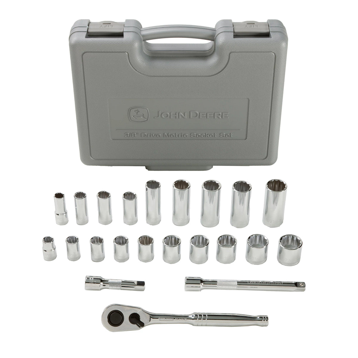 John Deere TY25838: 3/8" Dr Metric Socket Set