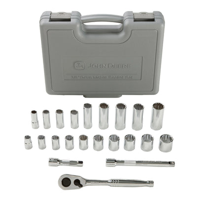 John Deere TY25838: 3/8" Dr Metric Socket Set