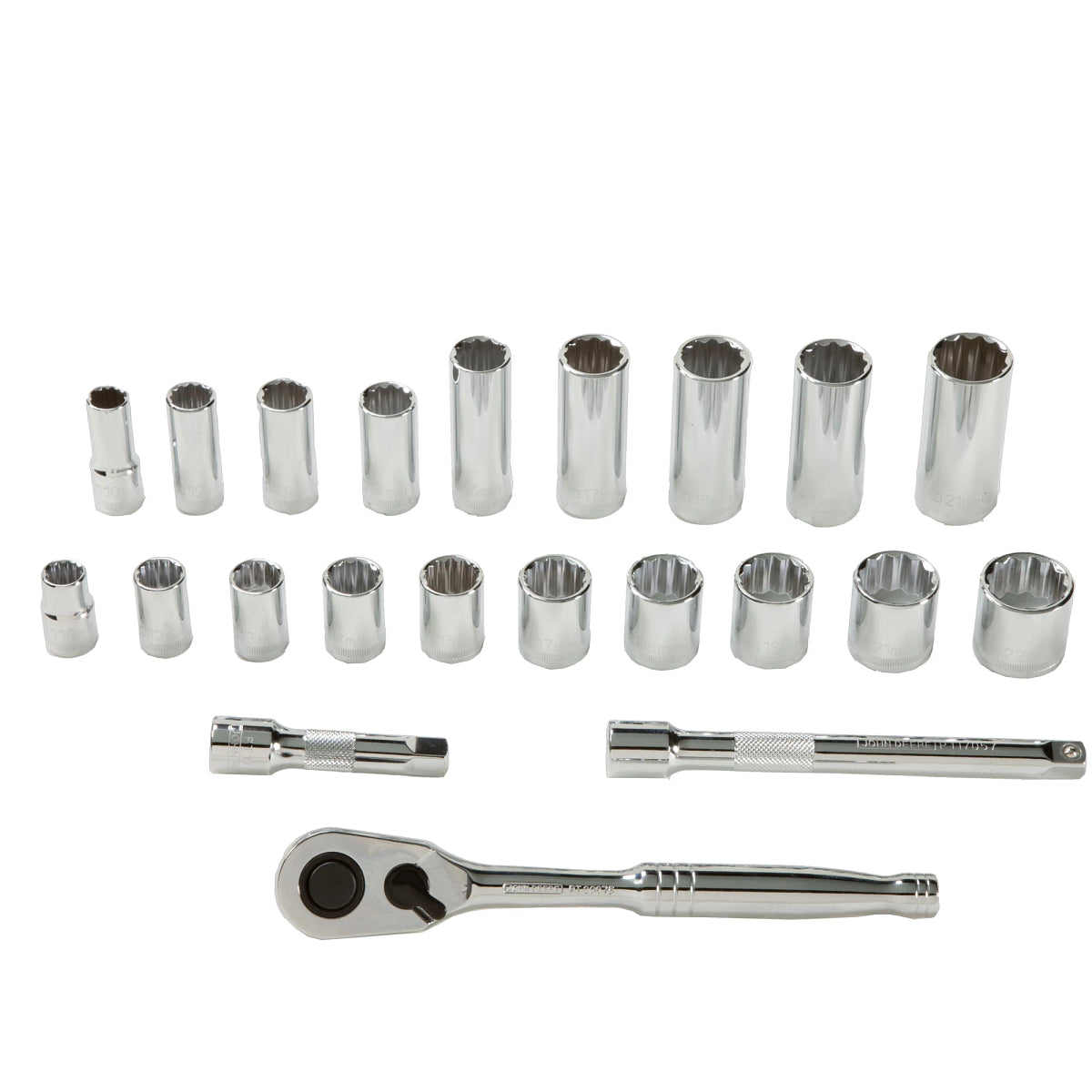 John Deere TY25838: 3/8" Dr Metric Socket Set