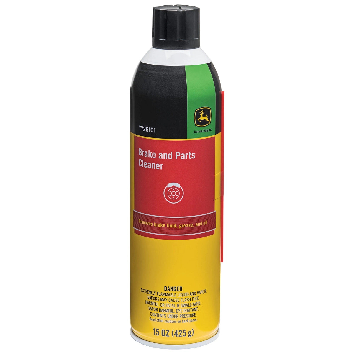John Deere TY26101:  Brake and Parts Cleaner, 425 gram (15 Oz) Aerosol Can
