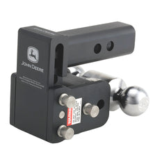 John Deere TY26241: Tow and Stow Adjustable Receiver Hitch (2-Ball)