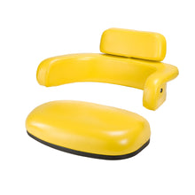 John Deere TY26545: Yellow Vinyl Deluxe Seat Kit