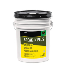 John Deere TY26663: Engine Oil, Break-In Plus, SAE 10W-30, 18.9 Liter (5 Gallon)