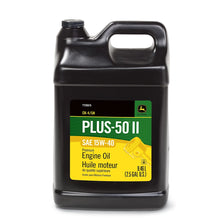 John Deere TY26675:  Premium Engine Oil, Plus-50€š¬¾€š II, SAE 15W-40, API CK4/SN, 9.46 Liter (2.5 Gallon)