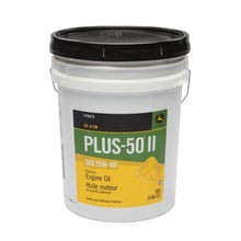 John Deere TY26679:  Premium Engine Oil, Plus-50€š¬¾€š II, SAE 15W-40, API CK4/SN, 18.9 Liter (5 Gallon)