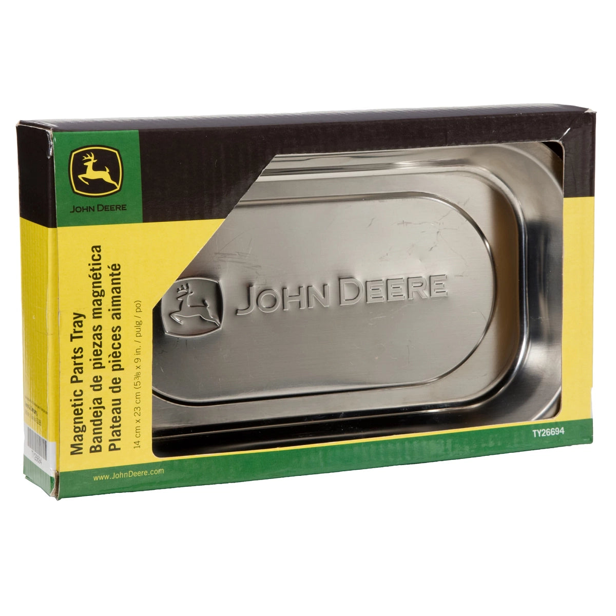 John Deere TY26694: Double Jd Magnetic Parts Tray