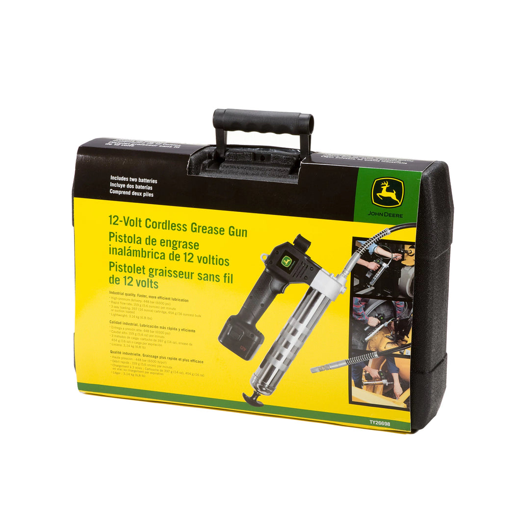 John Deere TY26698: 12 Volt Cordless Grease Gun