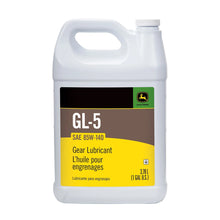 John Deere TY26812:  Gear Lubricant, SAE 85W-140, API GL-5, 3.78 Liter (1 Gallon)