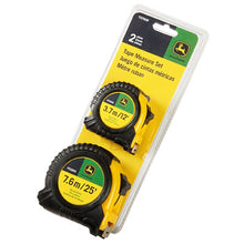 John Deere TY27000:  2-piece Tape Measure Set