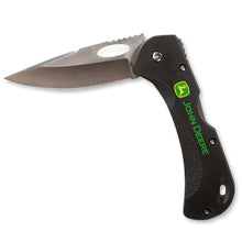 John Deere TY27276: Black Folding Pocket Knife