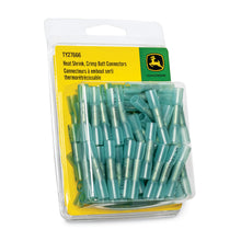 John Deere TY27666: 16-14 AWG Heat Shrink, Crimp Butt Connectors (Pack of 75)