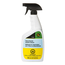 John Deere TY27683:  Polycarbonate Window Cleaner Spray Fluid, 946 ml (32 Fluid Oz)