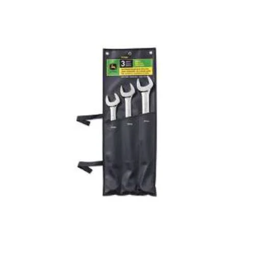 John Deere TY27698: Full-Polished 3-piece Metric Combination Wrench Set