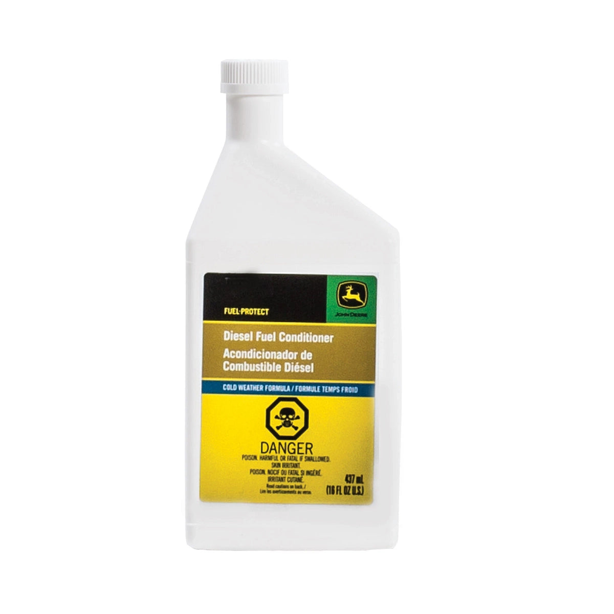 John Deere TY27725:  Diesel Fuel Conditioner (Cold Weather Formula), Fuel-Protect, 473 ml (16 Fluid Oz)
