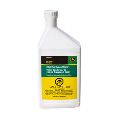 John Deere TY27837: Diesel Fuel System Cleaner, Fuel-Protect, Keep Clean Solution, 946 ml (32 Fluid Oz)