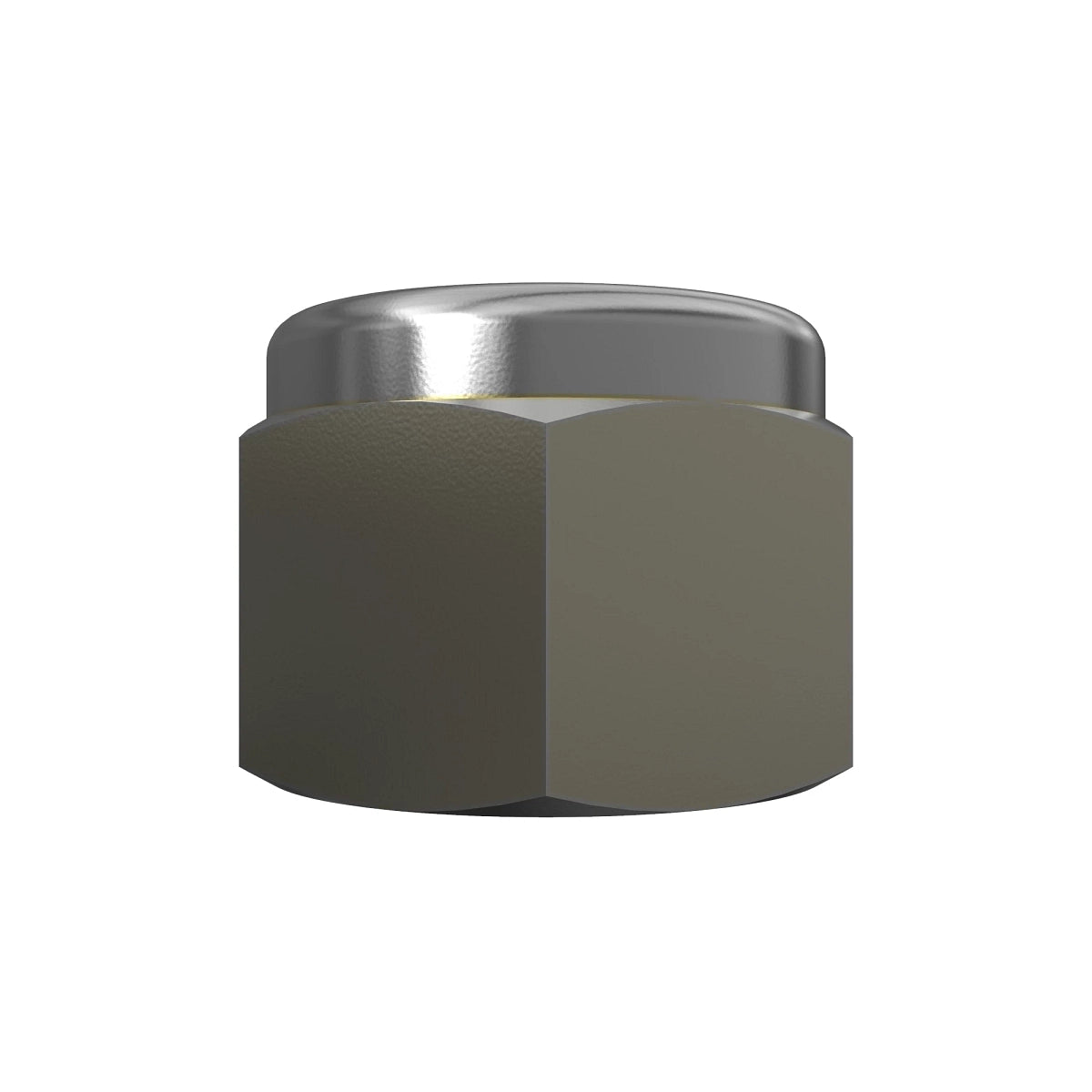 John Deere U16721: Hexagonal Lock Nut, 12.7 mm (1/2")