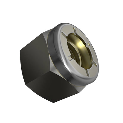 John Deere U16721: Hexagonal Lock Nut, 12.7 mm (1/2")