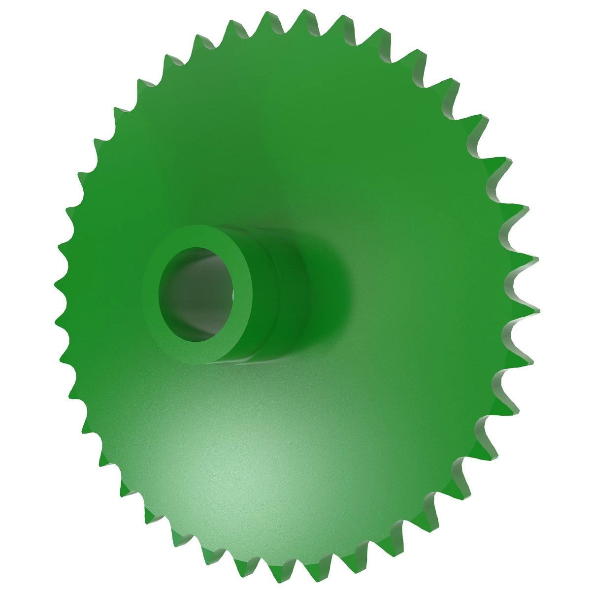 John Deere UC18888:  Rotary Broom Brush Drive Chain Sprocket