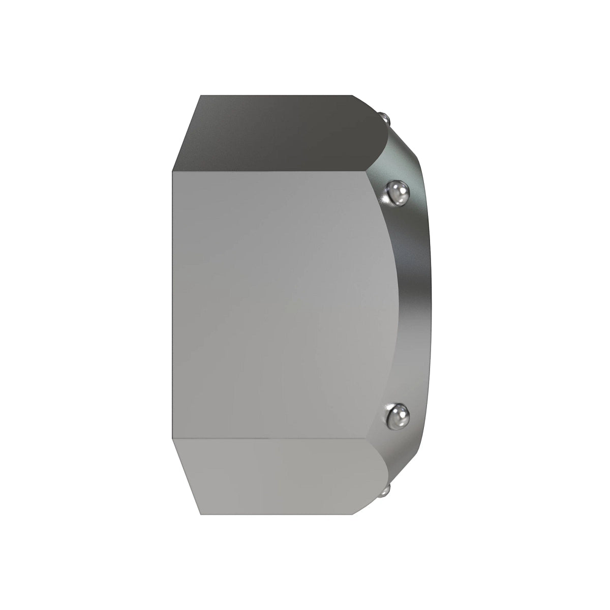 John Deere UC29924: Hexagonal Lock Nut, 1/2"