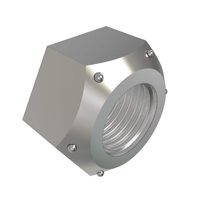 John Deere UC29924: Hexagonal Lock Nut, 1/2"