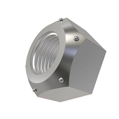John Deere UC29924:  Hexagonal Lock Nut, 1/2"